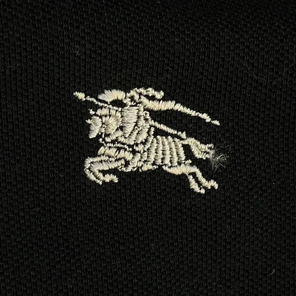 Burberry Brit Men's Medium Black Polo Shirt
